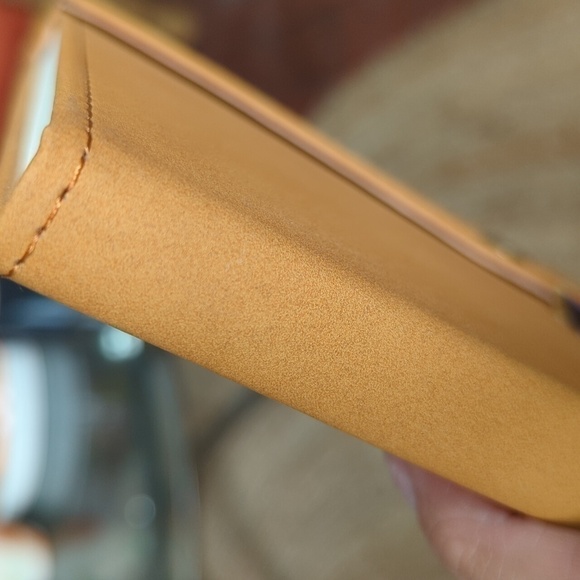 NWT Tan Leather Ruled Sheet Boho Minimalist Diary Journal Notebook - Picture 7 of 12